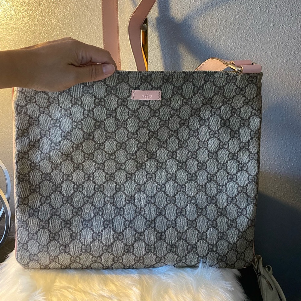 🛑SOLD🛑 GUCCI Crossbody bag PVC Leather - Picture 15 of 16